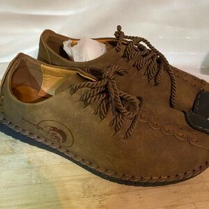 Men's Brown Leather Casual Shoes